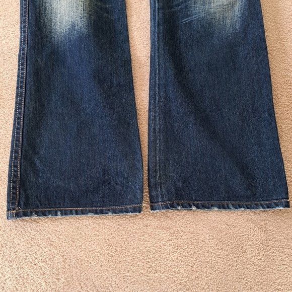 Parasuco Jeans Men's 29 Blue Fade Dark Wash Denim 29W x 32L Vintage - Picture 15 of 16